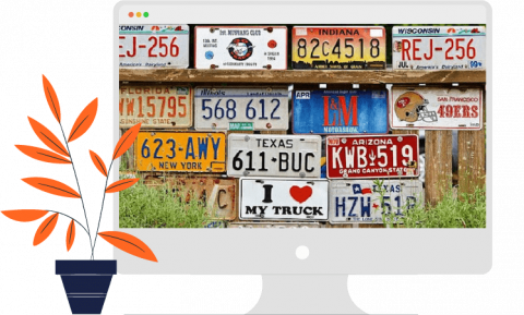 License Plate Lookup Tool | 100% Free Vehicle History Report