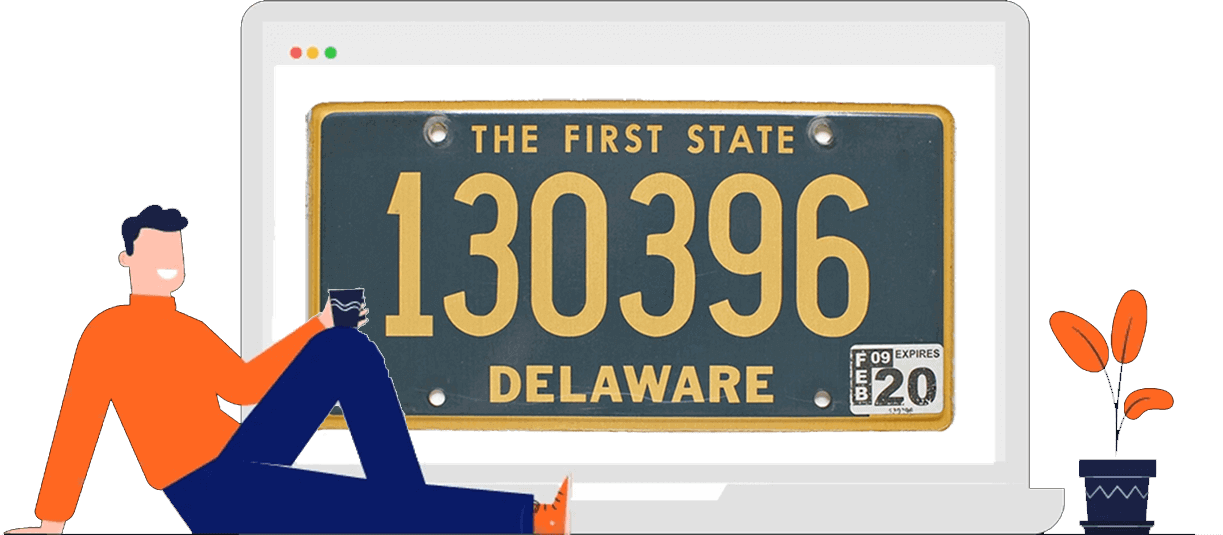 Delaware License Plates