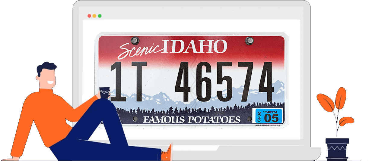 Idaho License Plates