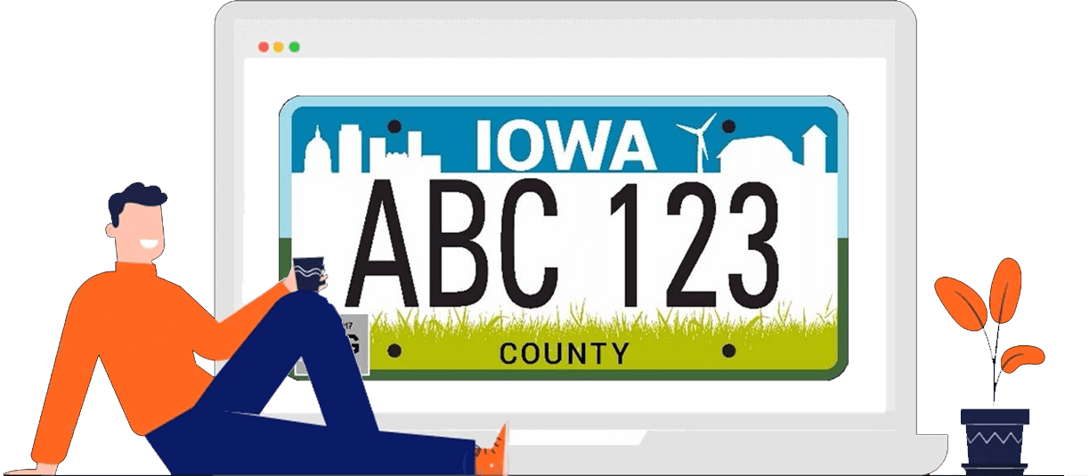 Iowa License Plates