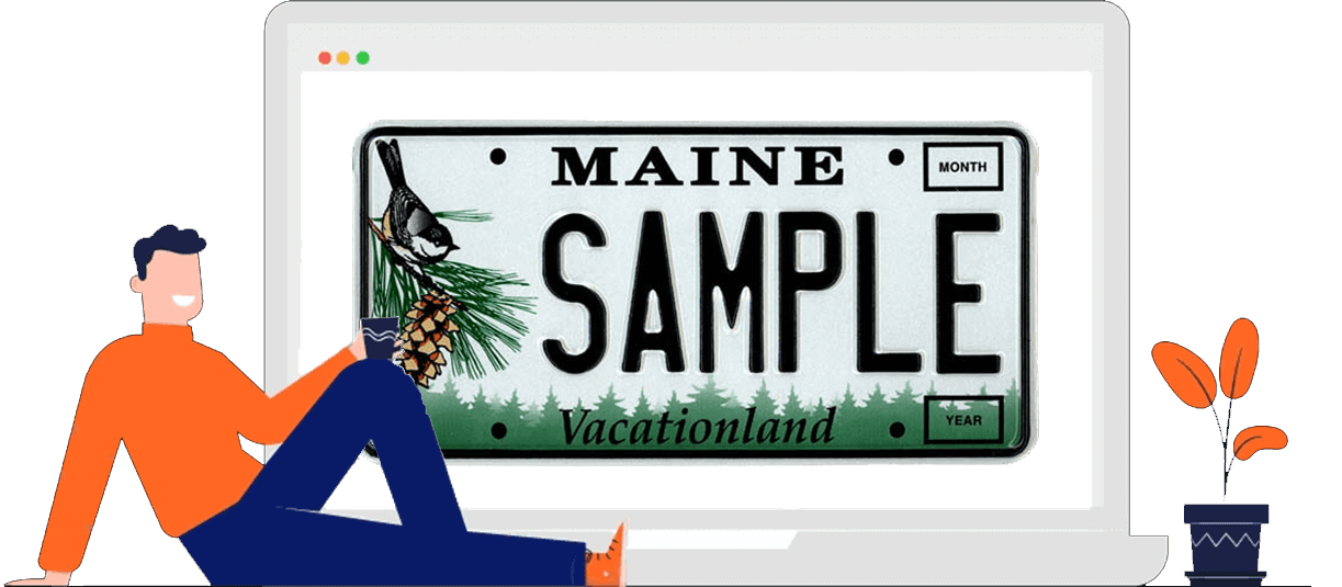 Maine License Plates