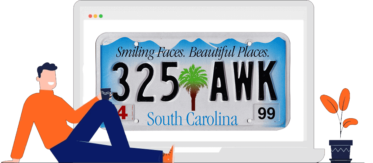 South Carolina License Plates