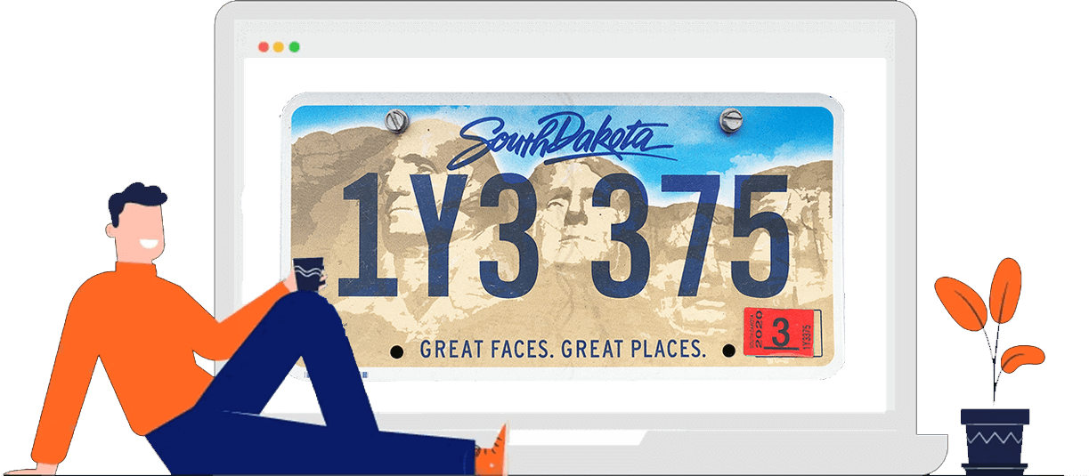 South Dakota License Plates