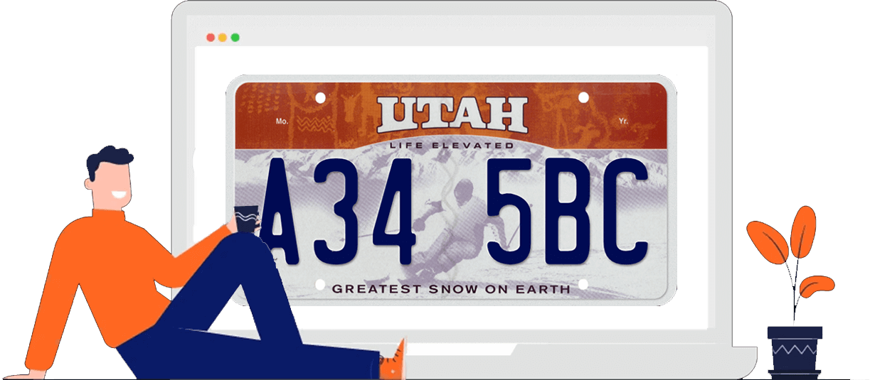Utah License Plates