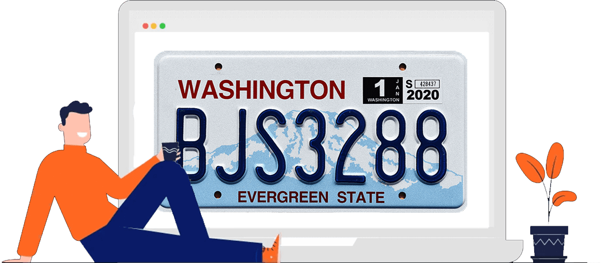 Wa license outlet plate lookup