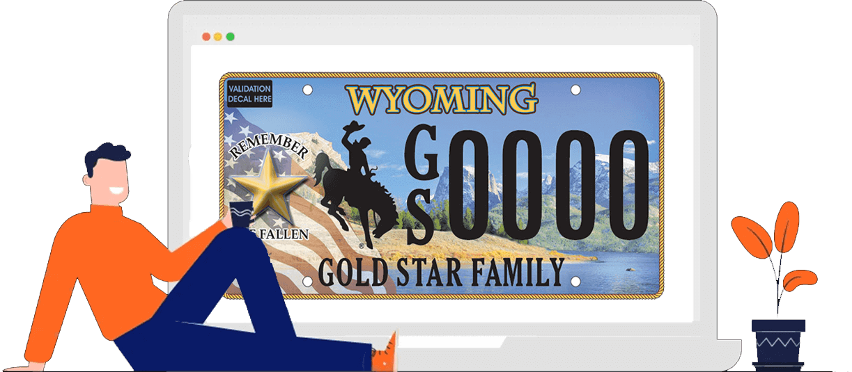 Wyoming License Plates