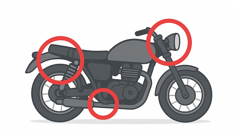 Motor VIN Locations